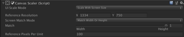 Image: Landscape resolution setting