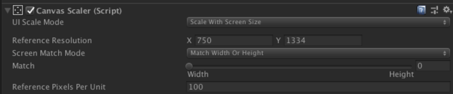 Image: Landscape resolution setting