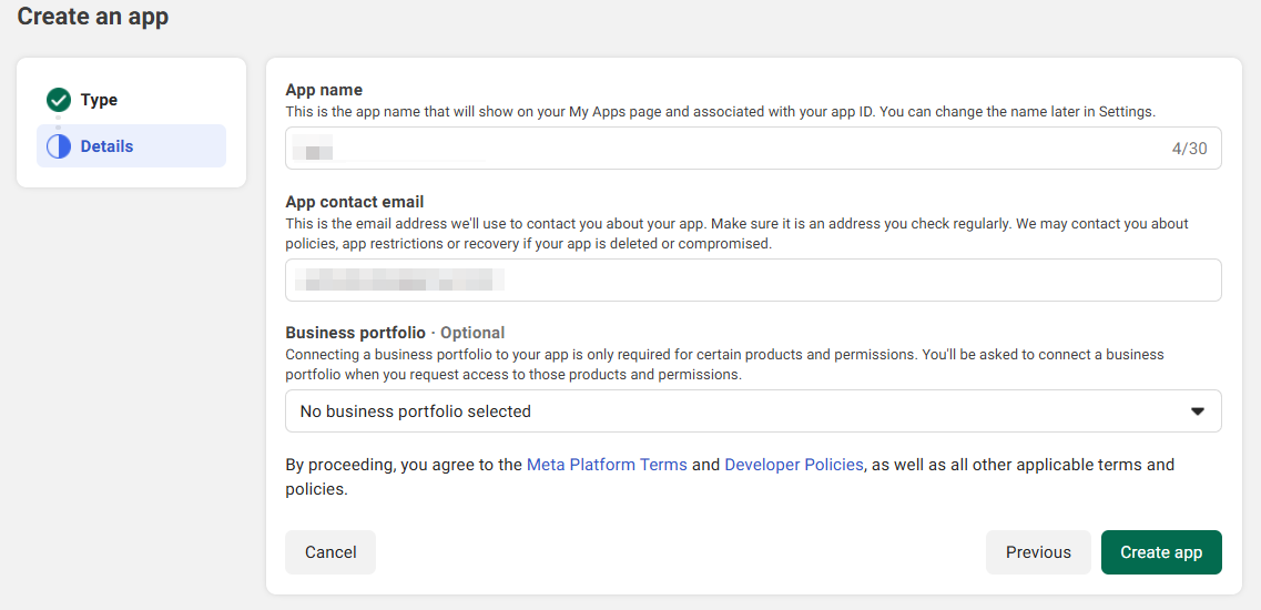 Image: Enter basic information