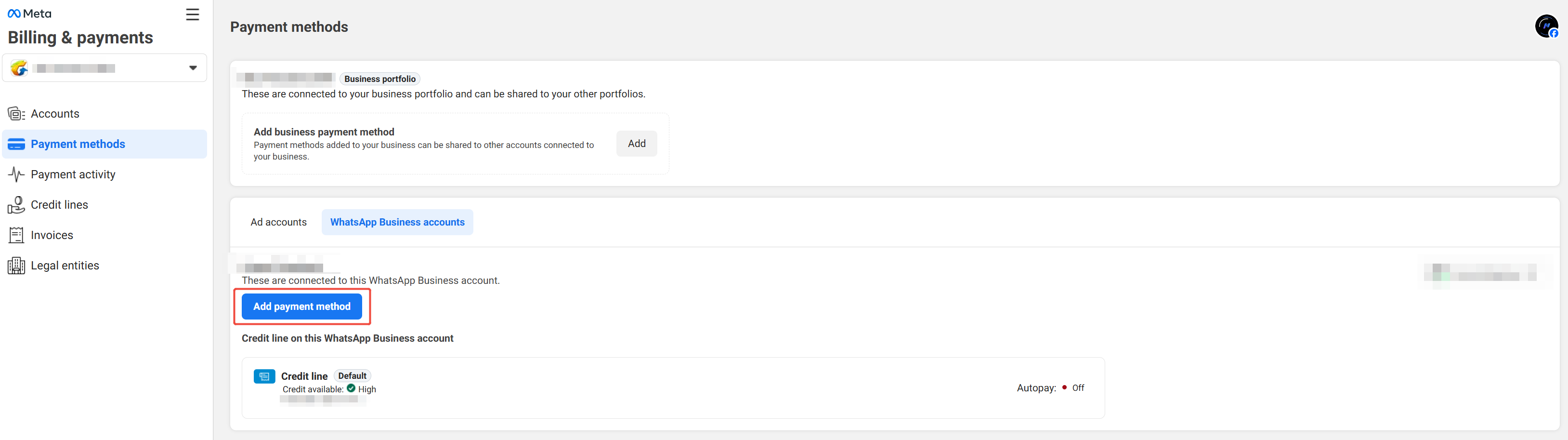 Image: Set credit limit