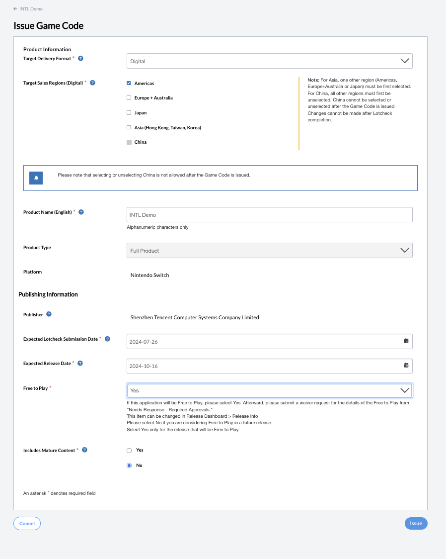 Image:Issue Game Code