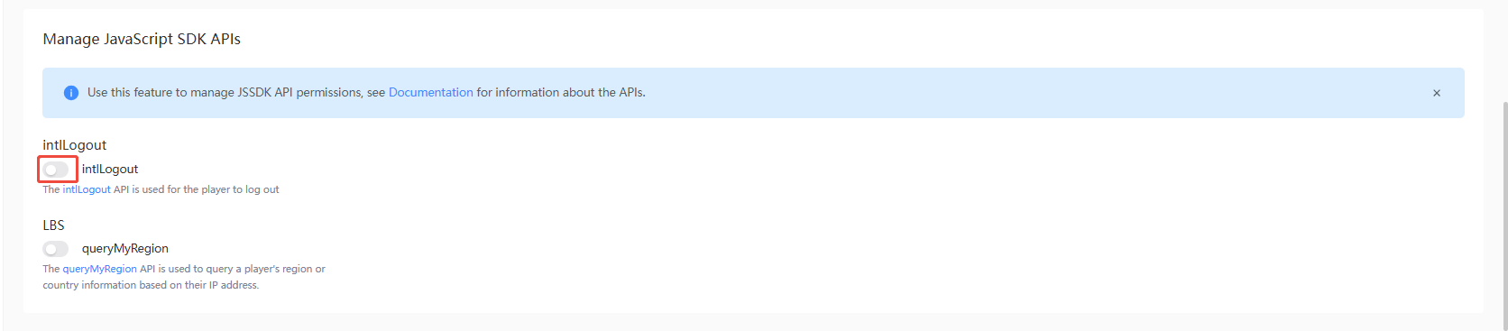 General Configuration