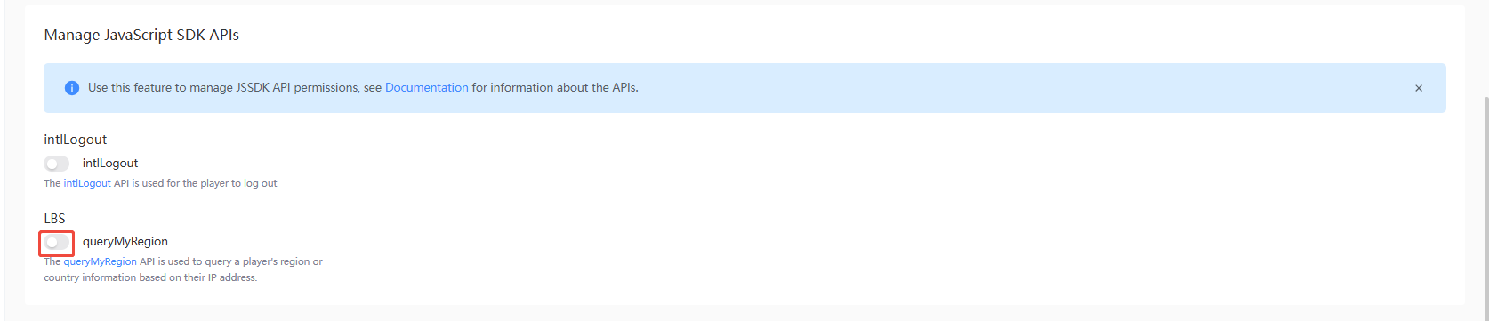 General Configuration