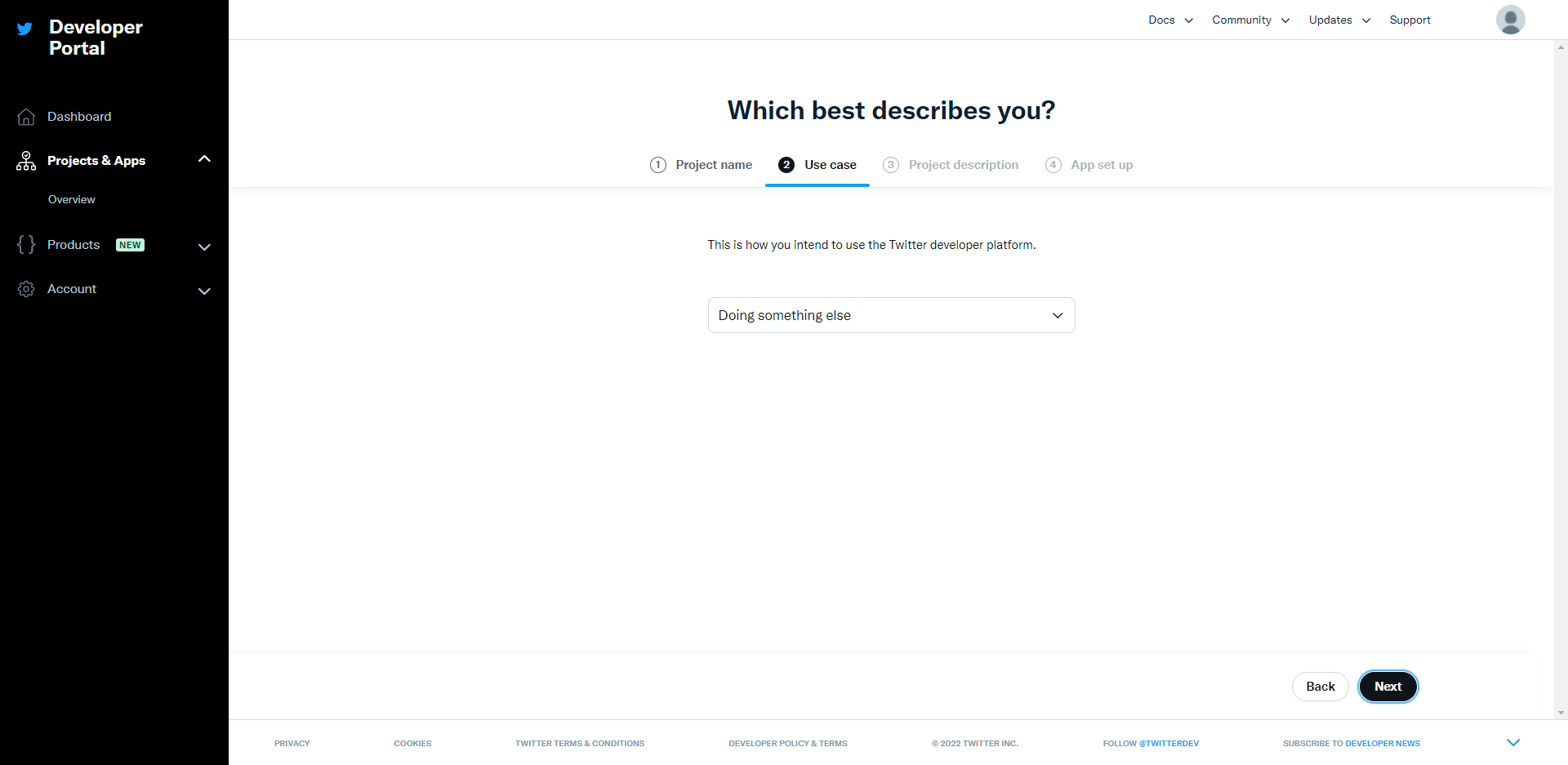 Image: X project use case
