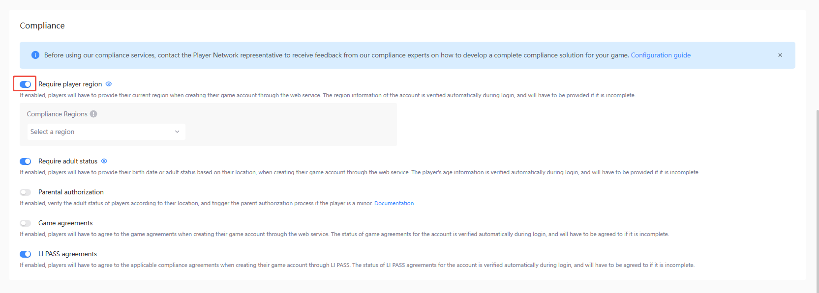 Compliance Certification