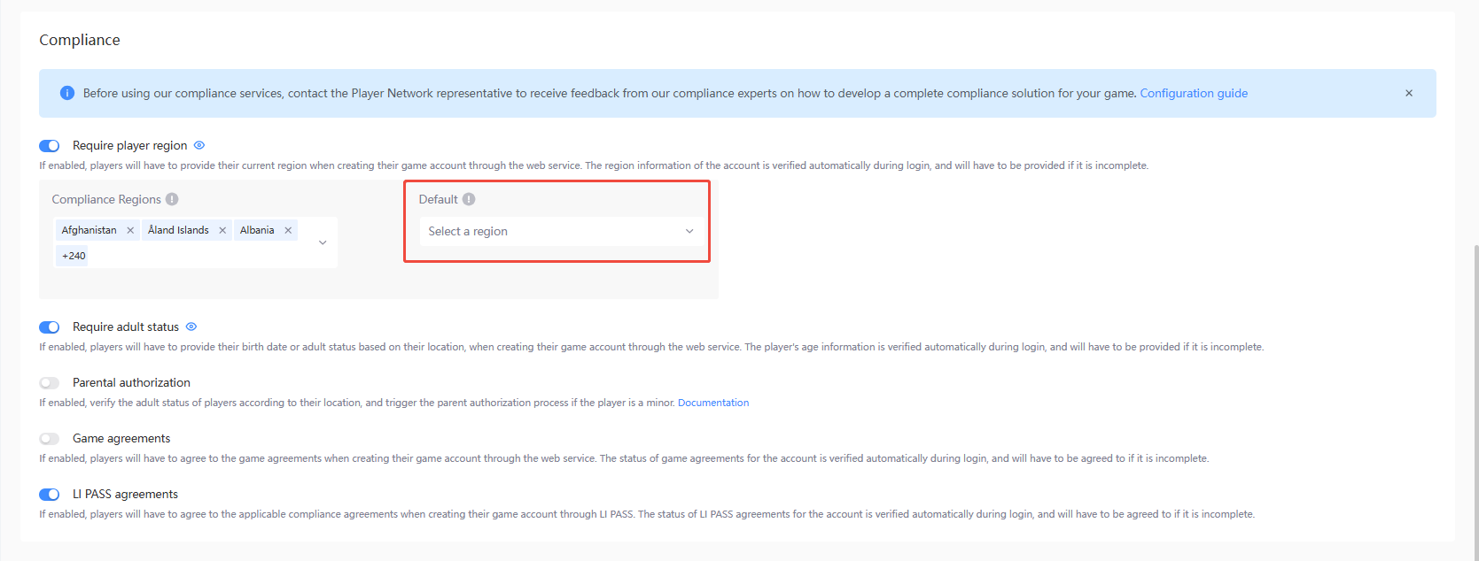 Compliance Certification