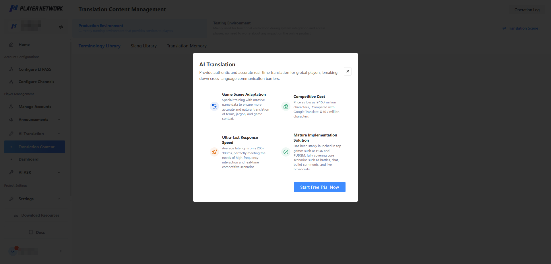 Translation Content Management - Initialization