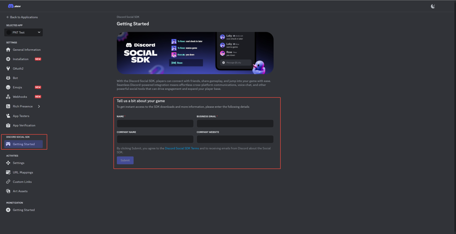Image: Fill in form 1
