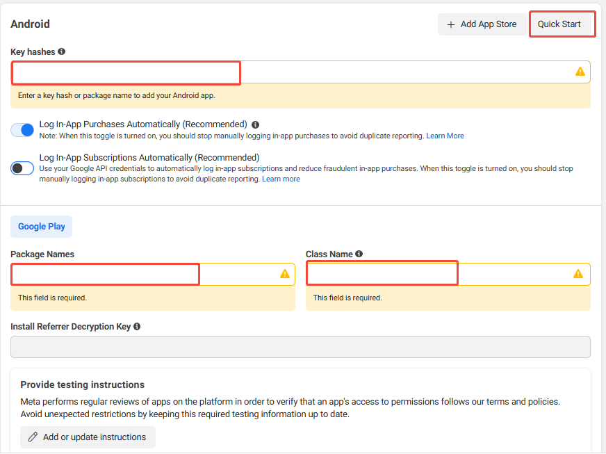 Images: Add Application Platform