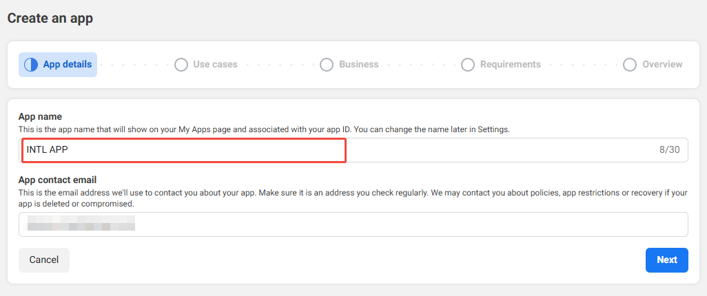 Image: Enter basic information