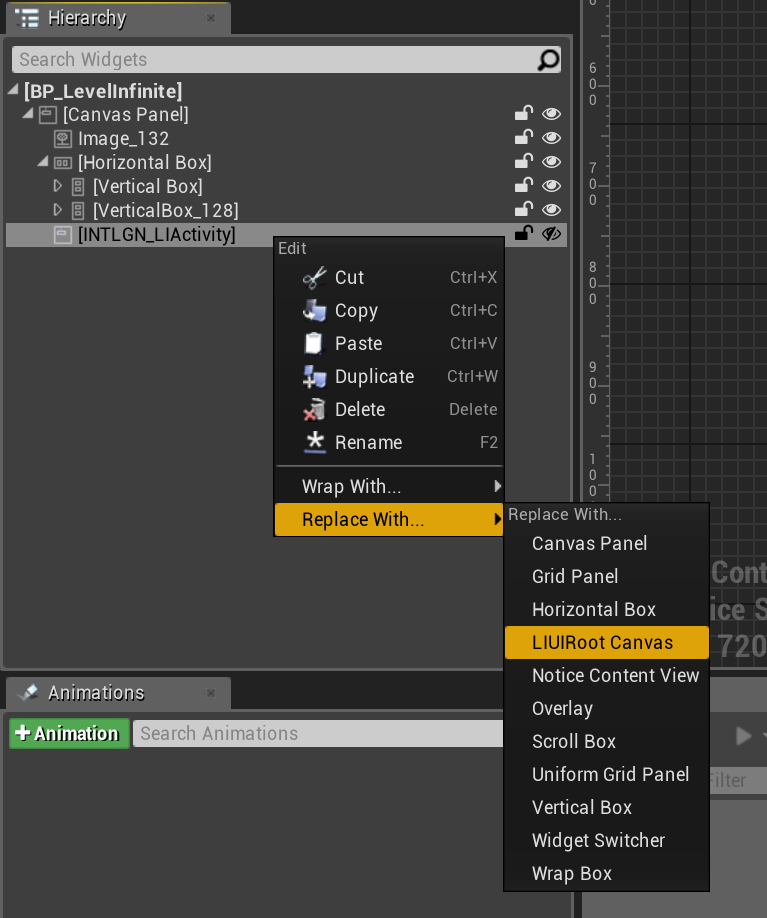 Images: LI PASS interface