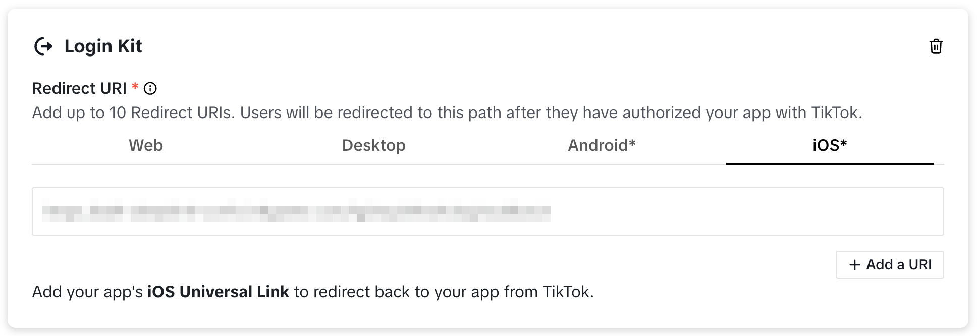 Image: TikTok - iOS app link