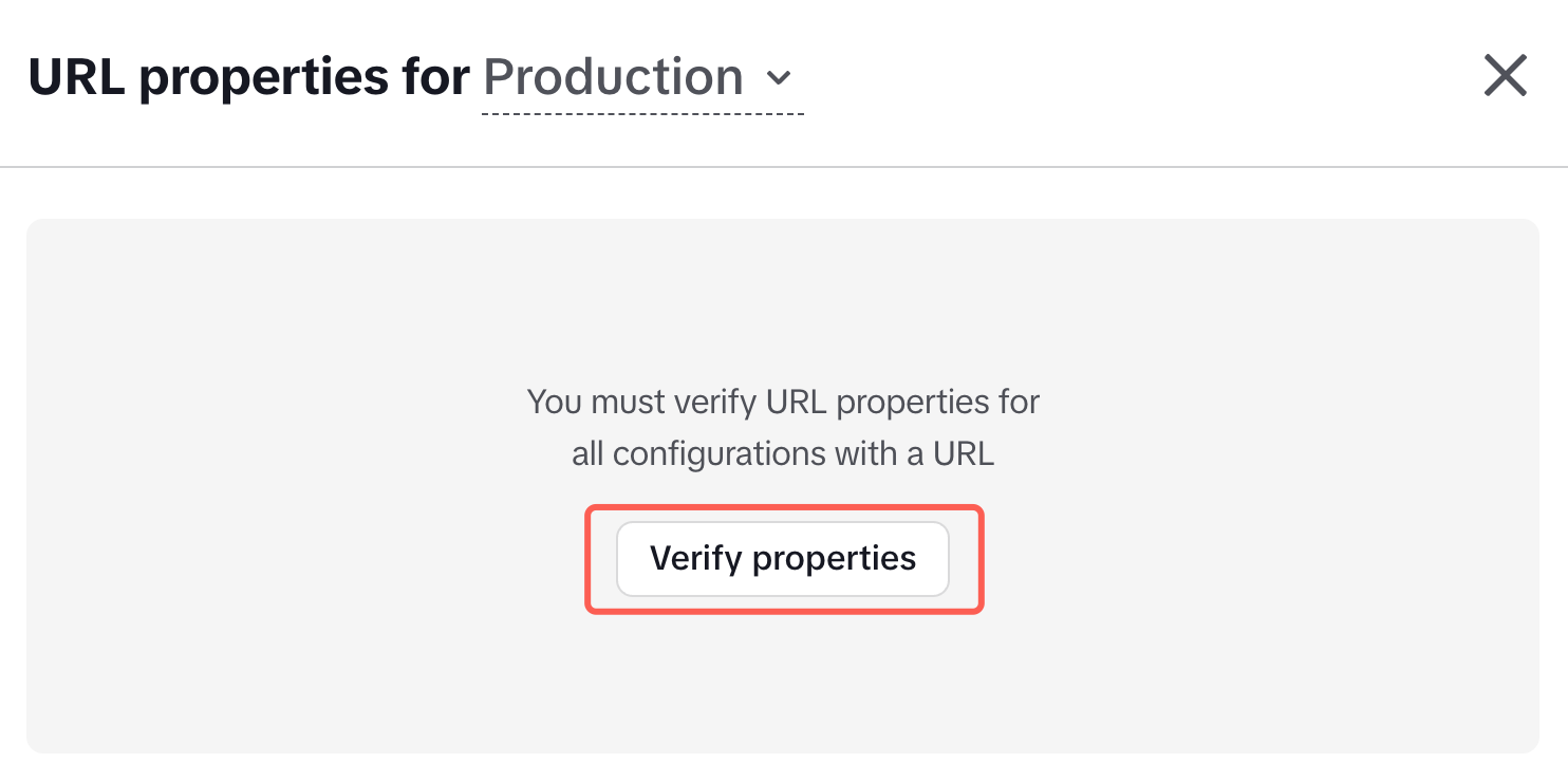 Image: TikTok - verify properties