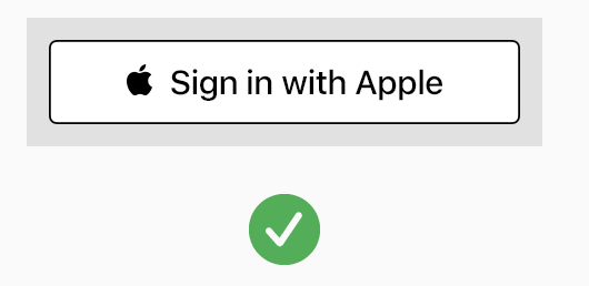 Image: Outlined White Button