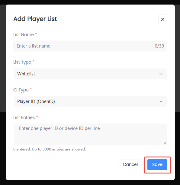 Common Settings