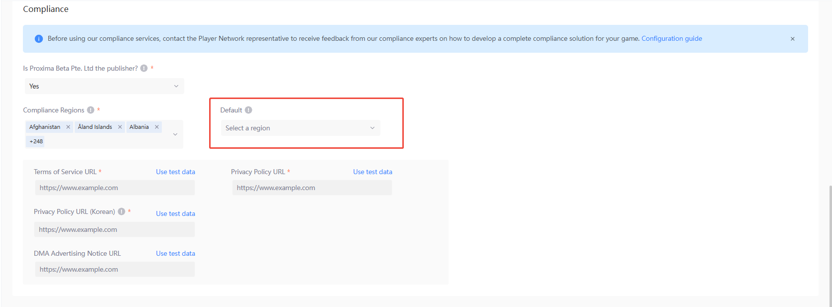 Compliance Certification