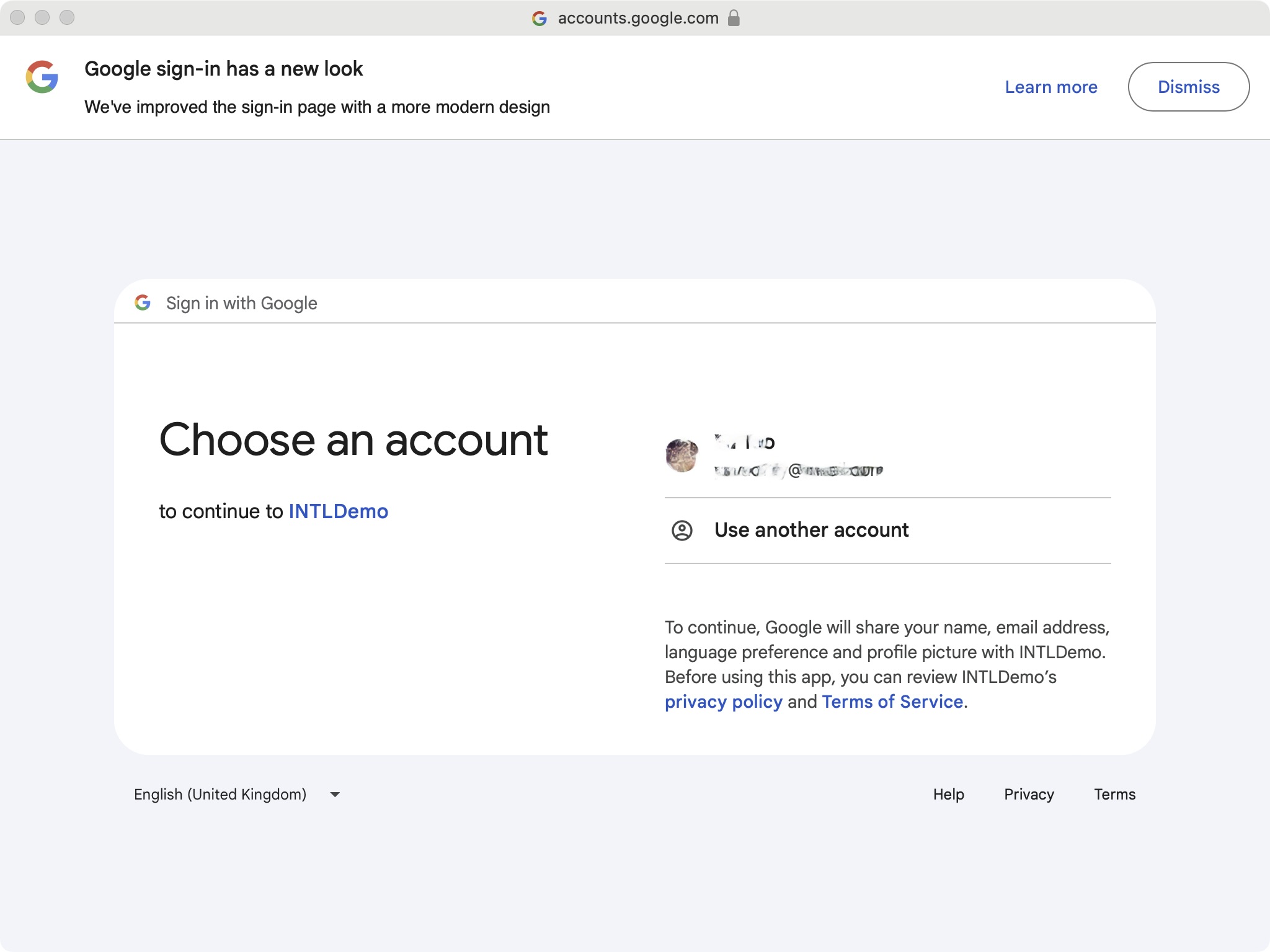 图片:Google 第三方渠道登录
