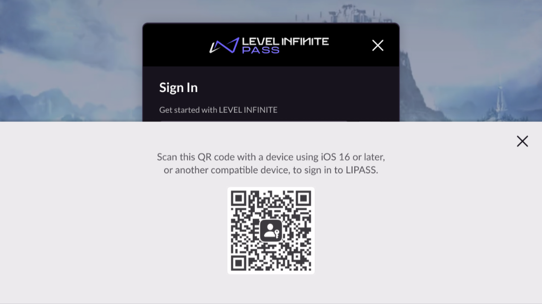 Image: stored Passkey