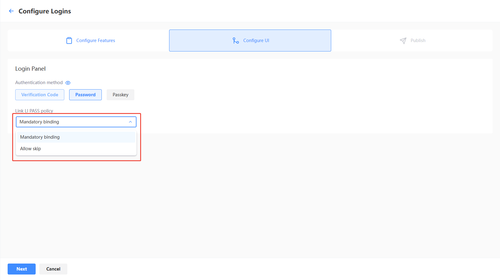 Login Registration