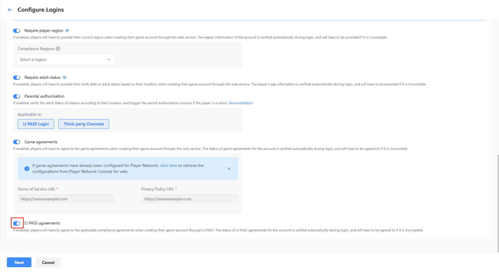 Compliance Certification