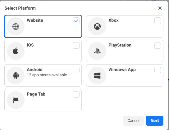Image: Add mobile app platform