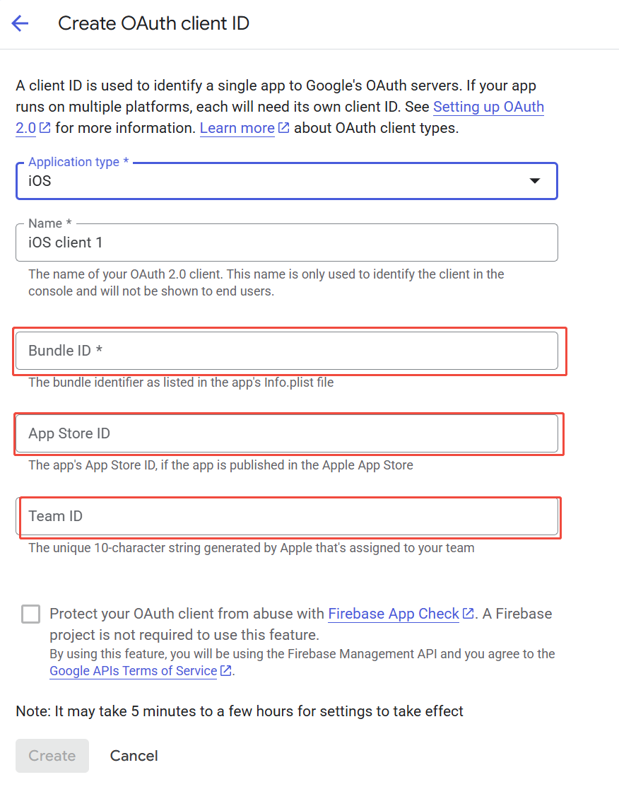 图片：Google, create an iOS client