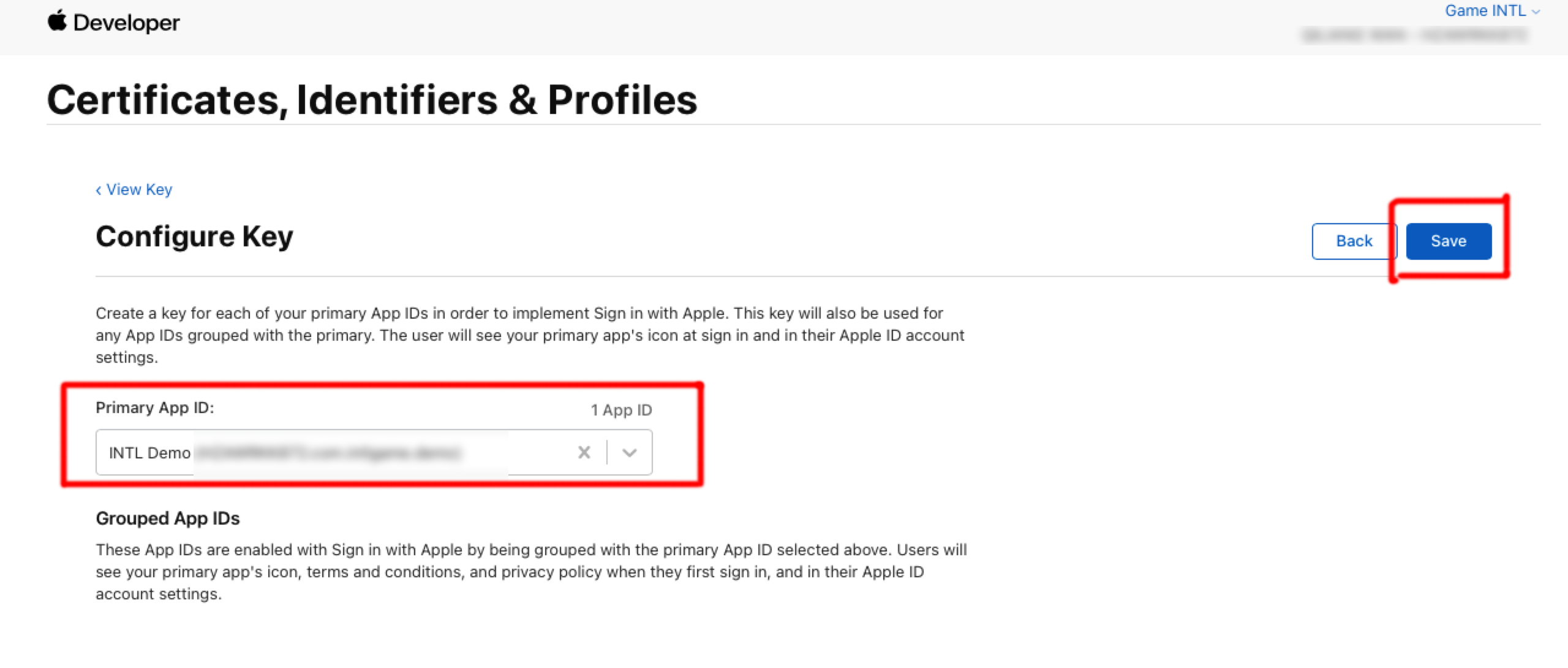 图片:Apple Save Primary Key