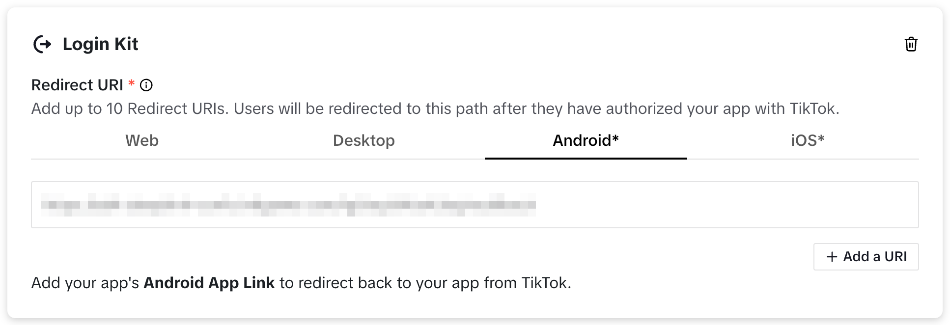Image: TikTok - android app link