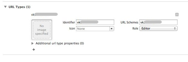 图片:VK iOS Identifiers