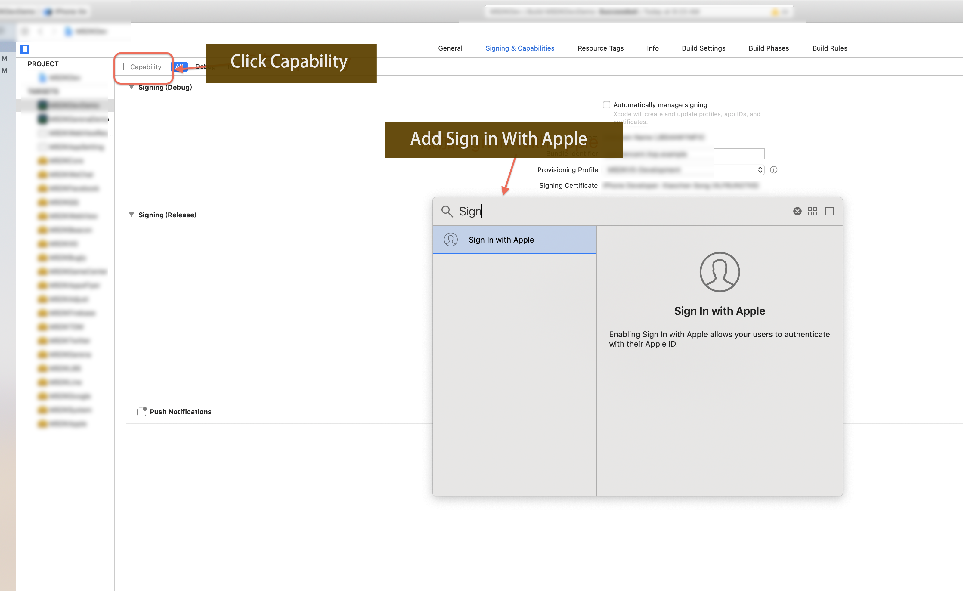 图片:Xcode Setting 1